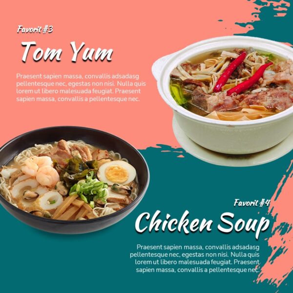 Template Post Instangram Format Power Point (Kode Produk 002)