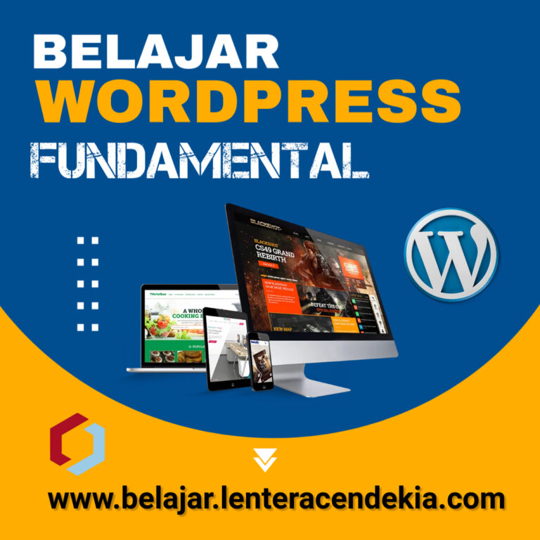 Belajar WordPress Fundamental